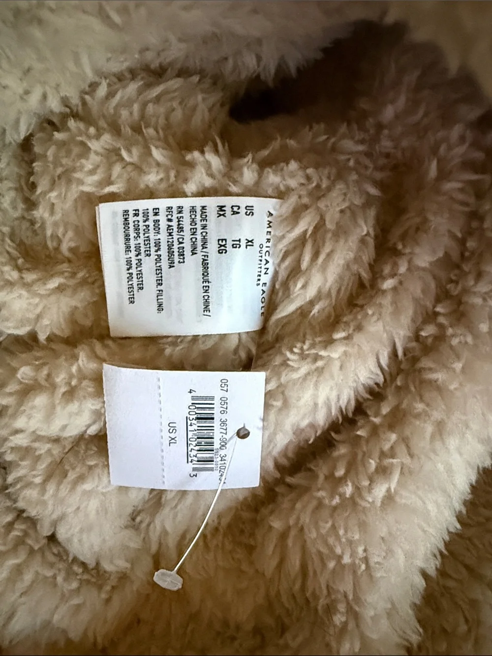 Dog XL Olive Puffer Coat - American Eagle